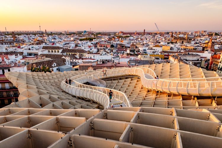 Setas de Sevilla di Spanyol.