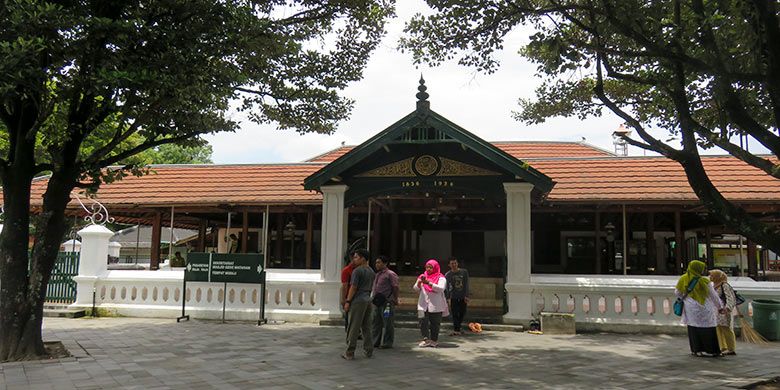 Masjid Gedhe Mataram, Kotagede sebagai salah satu bagian Catur Gatra Tunggal suatu kota yang berfungsi sebagai pusat keagamaan.