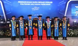 Kukuhkan 4 Guru Besar Vokasi, Menteri Trenggono Dukung Transformasi Pendidikan KP