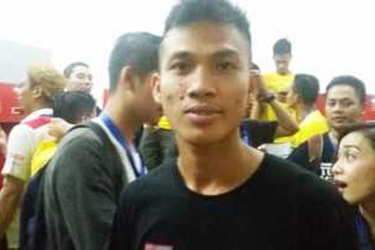 Gelandang Mitra Kukar, Yogi Rahadian. 