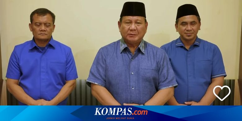 KPU Sebut Video Prabowo Dukung Ahmad Lutfi-Taj Yasin Akan Ditelaah Bawaslu