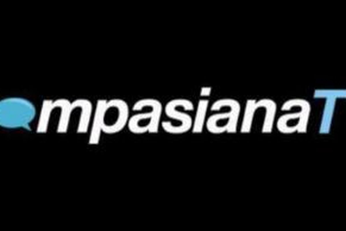 Logo Kompasiana TV.