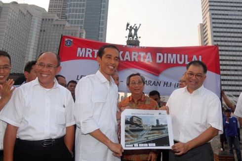 Jokowi Berharap Pansus DPRD DKI Dukung Proyek MRT