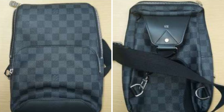 Tas Louis Vuitton yang masuk dalam lelang barang sitaan KPK.