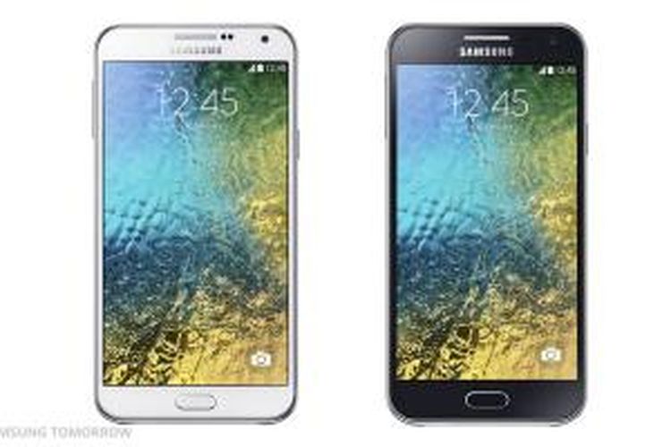 Samsung Galaxy E7 dan Galaxy E5 mengedepankan kemamuan mengambil foto selfie