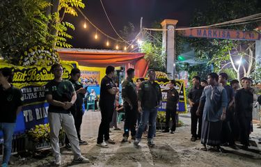 Kondisi rumah salah satu korban penembakan di Rest Area KM 45 Tangerang-Merak, Ilyas Abdurrahman di daerah Rajeg, Kabupaten Tangerang, Kamis (2/1/2025).