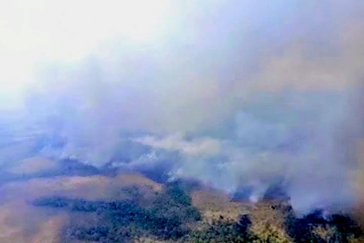 Modifikasi Cuaca di Way Kambas Dihentikan, 30 Hektare Masih Terindikasi Terbakar