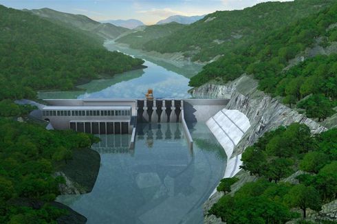 PLTA Kayan Cascade Bakal Tambah 3.300 MW Kapasitas EBT Terpasang