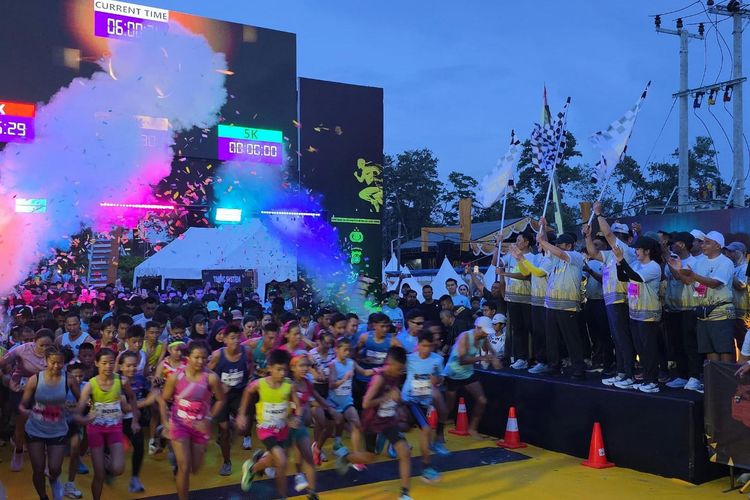 Ribuan Pelari Meriahkan Bhayangkara Babel Run 2026, Ada Peraih Emas SEA Games