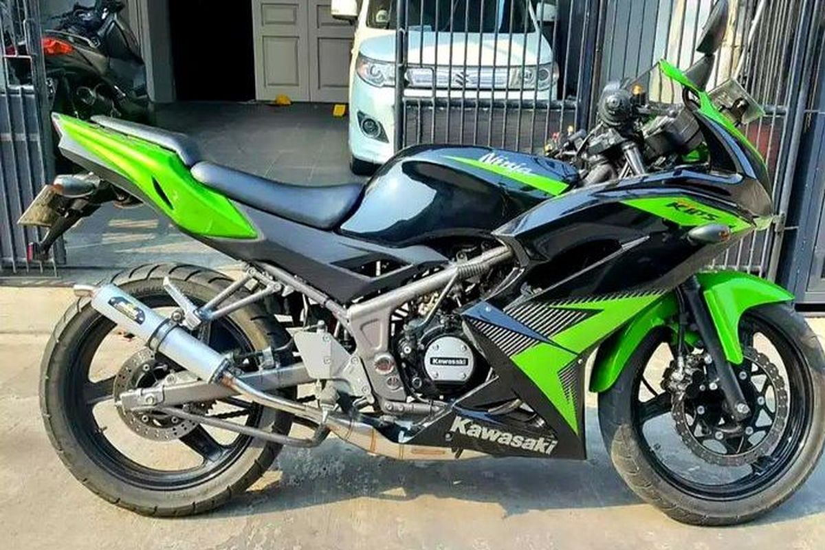 Kawasaki Ninja 150 RR dijual seken dengan harga yang fantastis