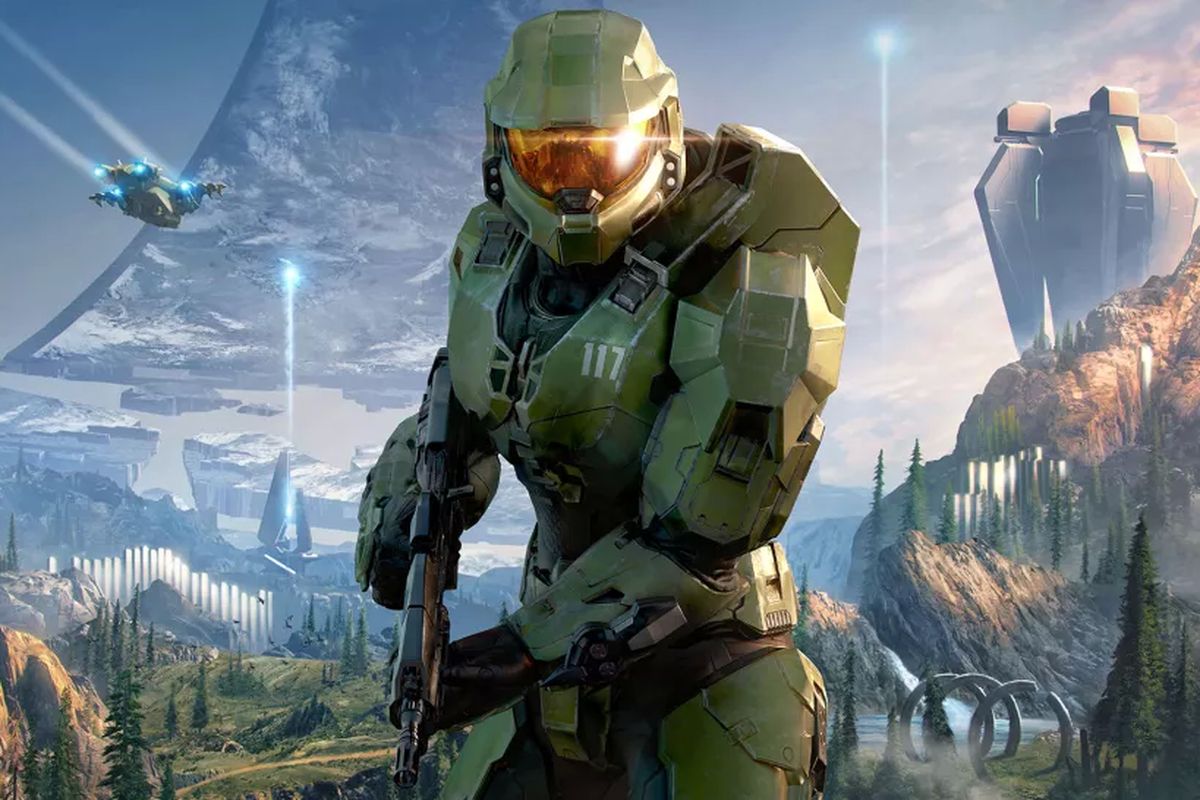 Master Chief di Halo Infinite.