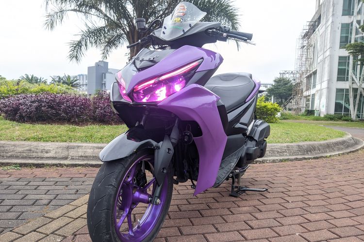 Ilustrasi modifikasi yamaha Aerox 155