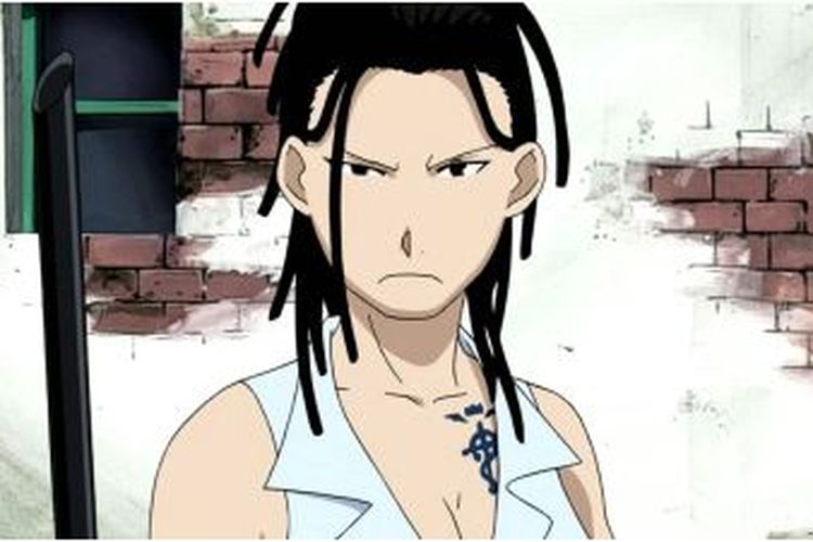 Karakter Izumi Curtis di anime Fullmetal Alchemist 