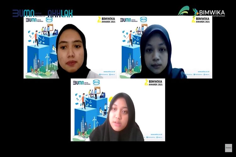  Benule Team dari Itenas Bandung Juara 1 BIMWIKA Awards 2021. 