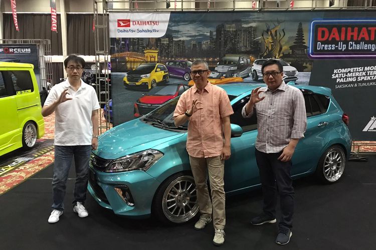 Daihatsu Dress Up Challenge menampilkan beragam karya modifikasi mobil Daihatsu beragam tipe.