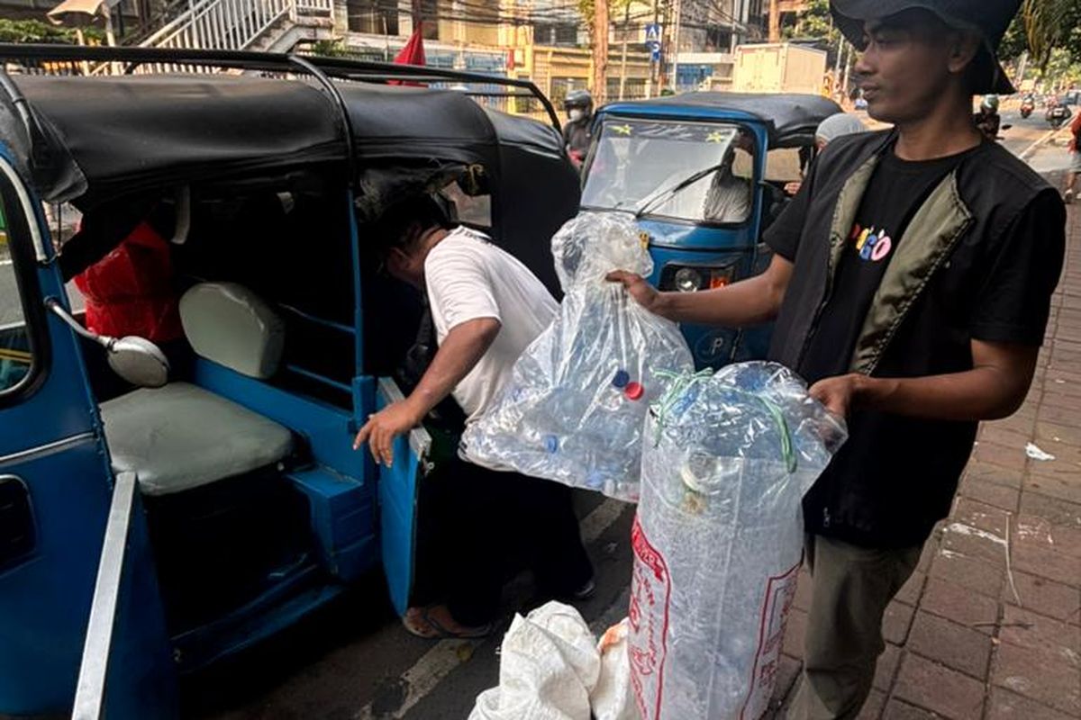 Botol Plastik Kini Bisa Ditukar BBG untuk Bajaj Gas