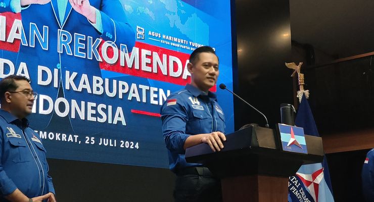 Kata AHY Saat Ditanya Dukungan Demokrat pada Pilkada Jakarta, Jabar, Jateng