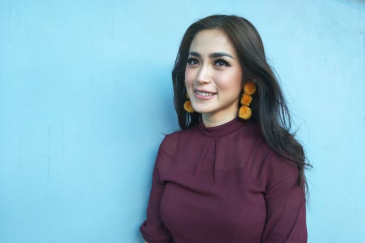 Jessica Iskandar dalam wawancara di Studio TransTV, Mampang, Jakarta Selatan, Rabu (31/1/2018).