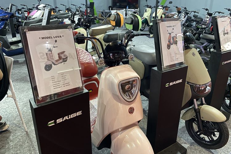 Saige, Perusahaan motor listrik asal China yang mejeng di Jakarta Fair 2023