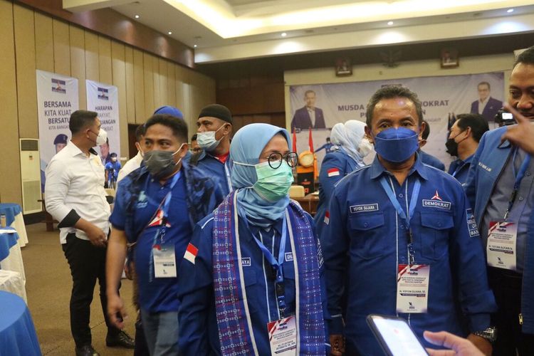 Iti Octavia Jayabaya terpilih secara aklamasi menjadi Ketua DPD Partai Demokrat Banten periode 2021-2025