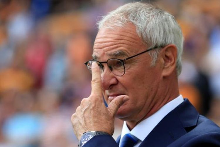 Manajer Leicester City, Claudio Ranieri.