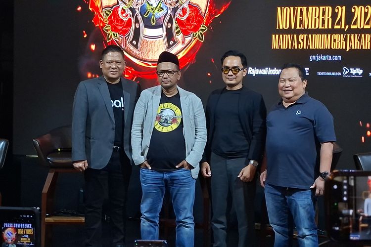 Artwork Konser Guns N' Roses di Jakarta Dibuat Seniman Eko Nugroho