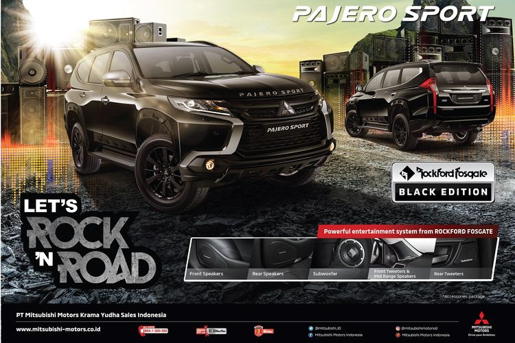 Mitsubishi Pajero Sport Rockford Fosgate kembali meluncur pada Juli 2020