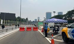 Akses Keluar Slipi Tol Dalam Kota Arah Grogol Ditutup Sementara