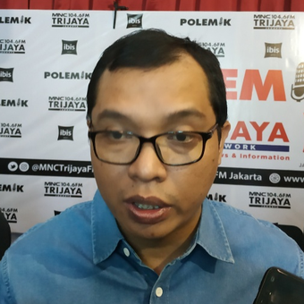 Wakil Ketua Baleg yang juga Wakil Sekretaris Jenderal Partai Persatuan Pembangunan (PPP) Achmad Baidowi di Hotel Ibis Tamarin, Menteng, Jakarta,  Sabtu (23/11/2019).