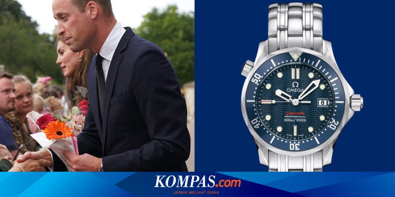Cerita Jam Tangan Omega Seamaster yang Dipakai Pangeran William - Vimarsana News