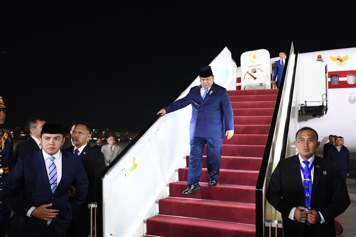 Temui Presiden Mesir, Prabowo Bakal Bahas Konflik di Gaza