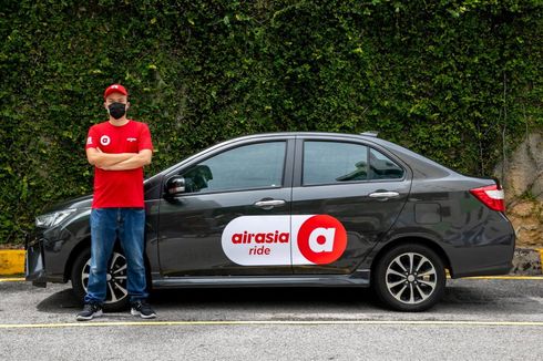 AirAsia Luncurkan Layanan Taksi Online Pesaing Grab