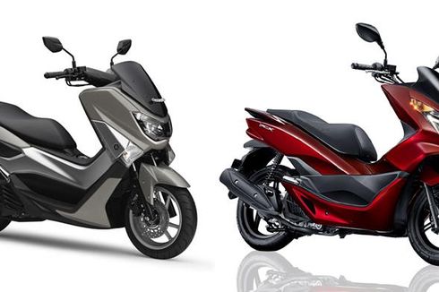 Inilah Pebedaan Yamaha NMAX dan Honda PCX