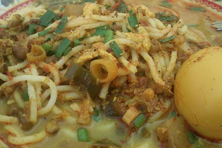 Penjaja Laksa Benteng dapat ditemui di Pasar Lama, Tangerang