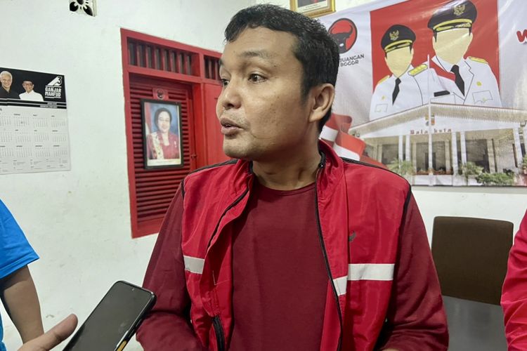 Ketua BPPEMILU DPC PDIP Kota Bogor Vayireh Sitohang