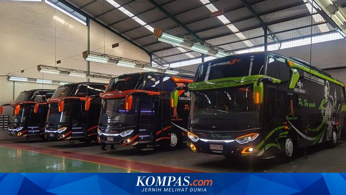 Segini Rata-rata Gaji Sopir Bus AKAP di Indonesia