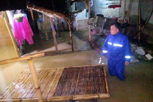 Jelang Pencoblosan, 6 Kecamatan di Kabupaten Serang Terendam Banjir
