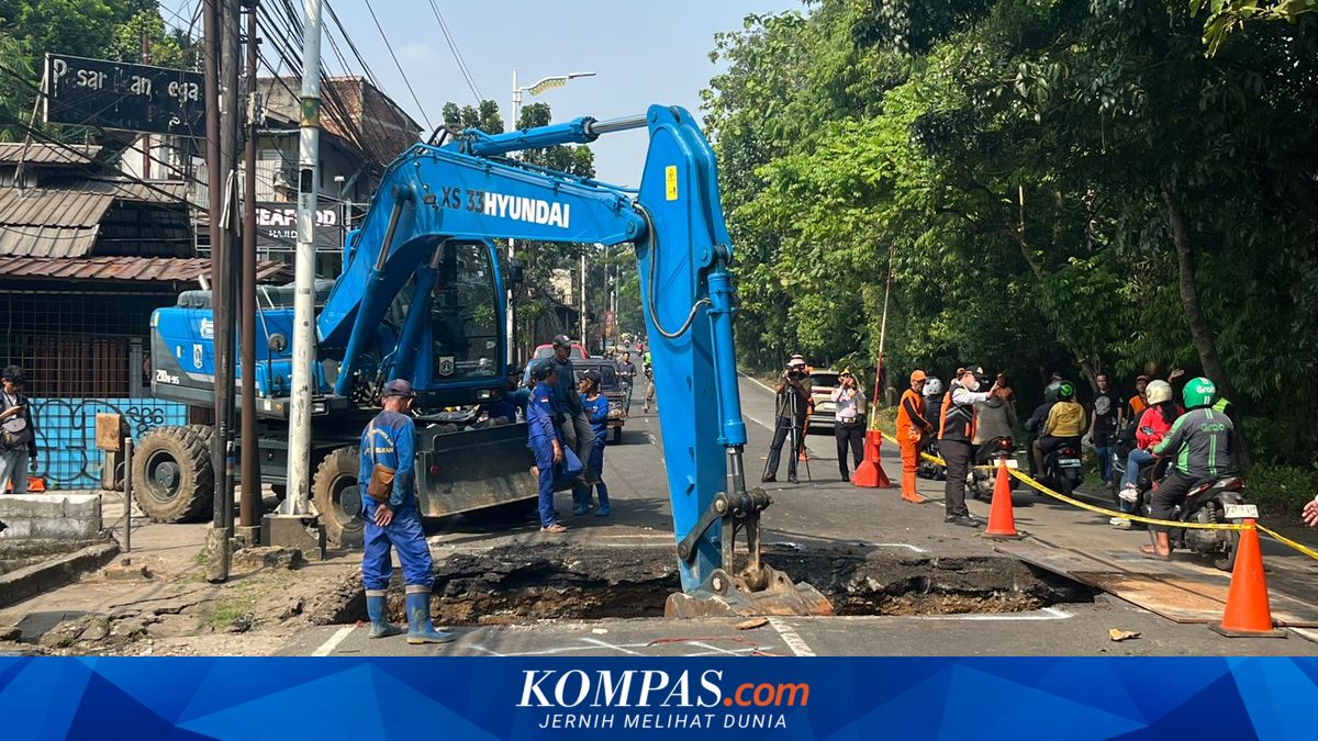 Kronologi Jalan Ambles di Lenteng Agung, Kendaraan Sempat Terperosok ~NA

Klik untuk baca: