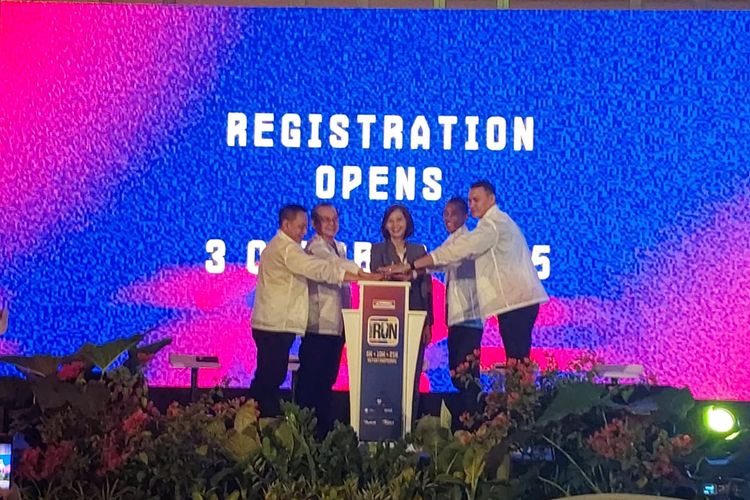 Spike Airdome di Pantai Indah Kapuk (PIK) 2 dipilih menjadi lokasi acara Indomaret Run 2025.