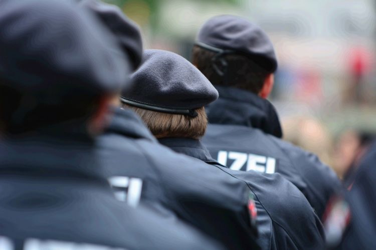 Polisi Jerman.