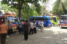 Protes Bus Trans Jateng, Puluhan Awak Mikrobus di Purbalingga Mogok Kerja