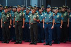 59 Perwira Tinggi TNI Naik Pangkat, Termasuk Pangkogabwilhan III