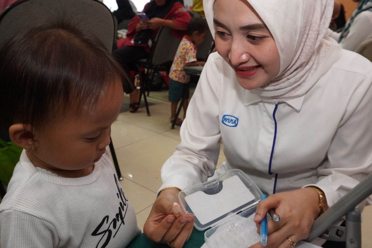 WIKA menggelar seminar bertemakan MPASI Kaya Protein Hewani Cegah Stunting di Kantor Kecamatan Jatinegara, Rabu (21/2/2024).