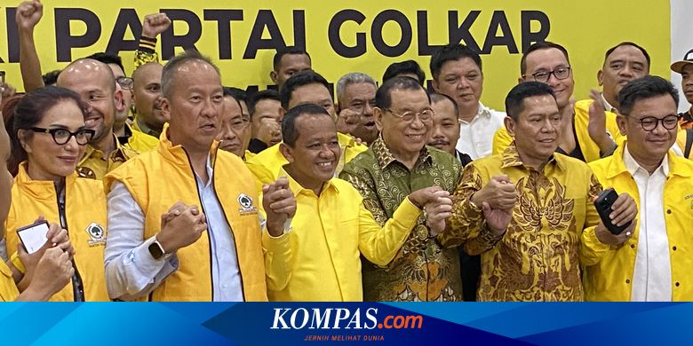 Persilakan Kader Lain Daftar Caketum Golkar, Bahlil: Mazhab Saya Kompetisi