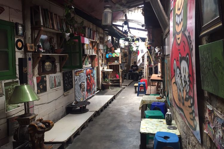 Suasana Kampoeng Gallery, hidden gem di Jakarta Selatan.