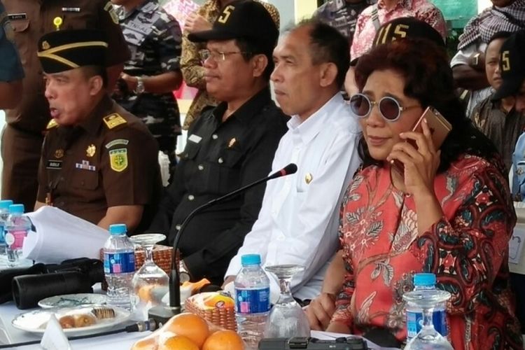 Menteri KKP Susi Pudjiastuti