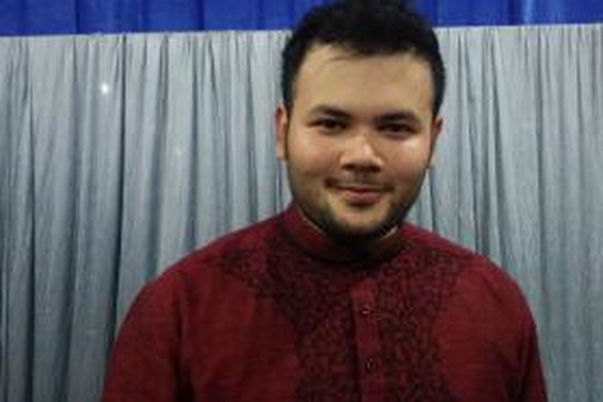 Ridho Rhoma hadir dalam acara buka puasa artis-artis rumah produksi MD Entertainment bersama para anak yatim piatu di Jakarta, Minggu (5//7/2015).