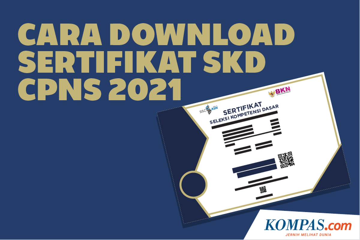 Cara Download Sertifikat SKD CPNS 2021