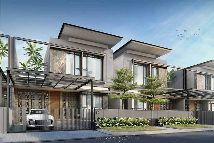 Nayapati Residence 'breathable frontage-house' hunian dua lantai berarsitektur modern tropis yang didesain secara inklusif bagi setiap anggota keluarga atau rumah. 