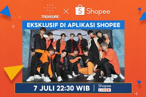 Treasure Bakal Tampil Eksklusif di Aplikasi Shopee, Ini Jadwalnya